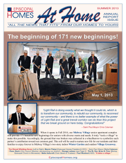 Summer 2013.indd - Episcopal Homes of Minnesota