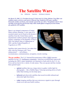 The Satellite Wars