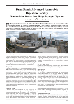 Bran Sands RSTC Advanced Digestion