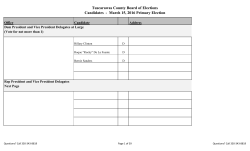 2016 Primary Candidates and Issues.xlsx
