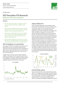() - ETF Securities