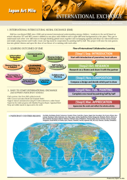 Japan Art Mile INTERNATIONAL EXCHANGE
