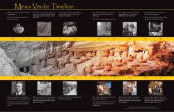 Mesa Verde Timeline - Mesa Verde National Park