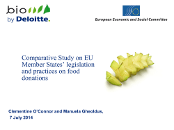 Comparative Study on EU Member States` legislation and practices