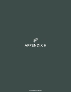 appendix h - San Joaquin River Group Authority