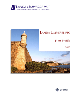 Proposal to Serve - Landa Umpierre PSC