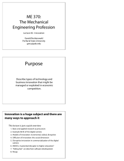 Purpose - Web Services Overview