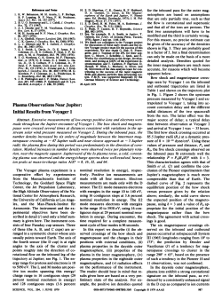 Plasma Observations Near Jupiter: Initial Results from Voyager 1