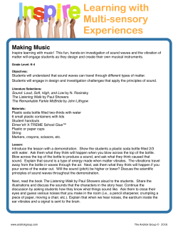Making Music Lesson Plan