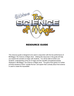 The Science of Magic - Shaw Entertainment Group