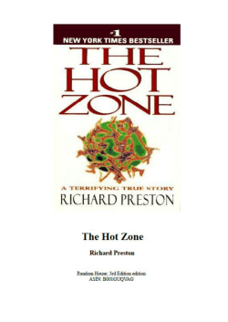 The Hot Zone by Richard Preston