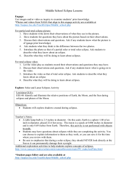 MS 5E Eclipse Lesson (Long Version)