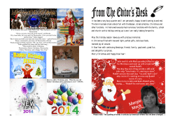 December 2013 - Leisure Homes for Senior Citizens