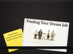 Networking and Job Searching