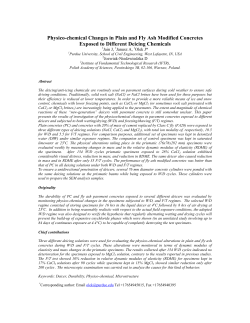Physico-chemical Changes in Plain and Fly Ash
