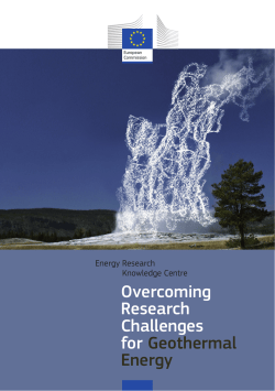 Overcoming Research Challenges for Geothermal Energy