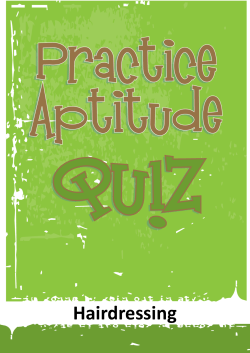 Hairdressing - Australian Apprenticeships and Traineeships