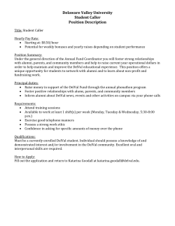 Phonathon Caller Application
