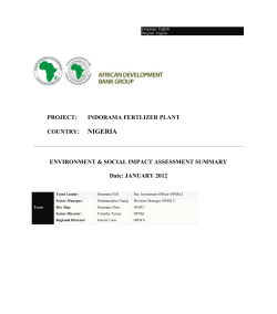 Nigeria - African Development Bank
