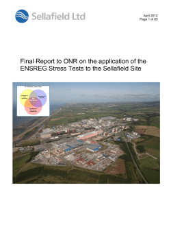 Sellafield Stress Test report