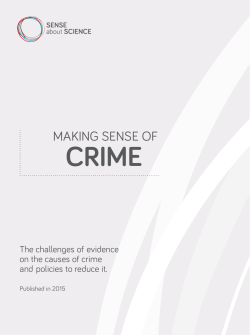 Making Sense of Crime PDF