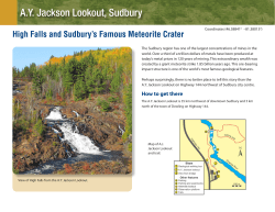 AY Jackson Lookout, Sudbury