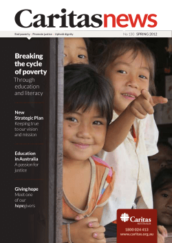 Breaking the cycle of poverty
