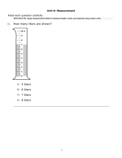 How many liters are shown? 5 liters 6 liters 7 liters 8 liters