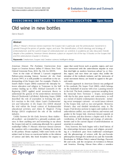 Old wine in new bottles | SpringerLink