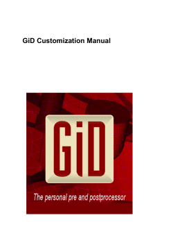 GiD Customization Manual