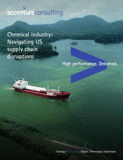 Chemical Industry: Navigating US Supply Chain