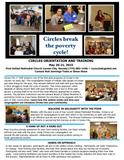 Circles Orientation Carson City, NV May 20