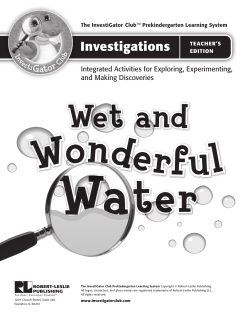 Part 3 - What Sinks and Floats?