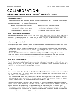 Collaboration - Student Judicial Affairs