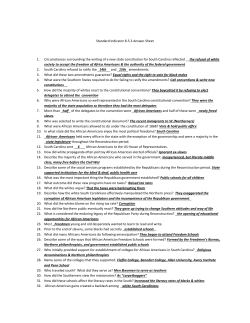 Standard Indicator 8-5.3 Answer Sheet 1. Circumstances