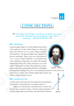 Conic Section