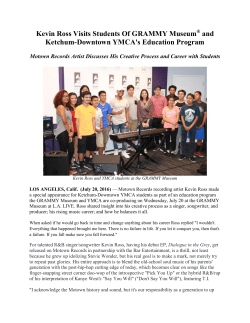Kevin Ross Visits Students Of GRAMMY Museum and Ketchum