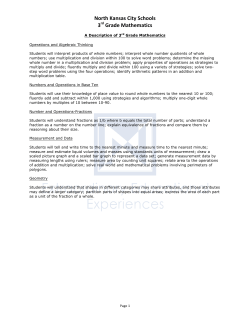 Math - North Kansas City School District