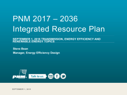 Energy Efficiency presentation