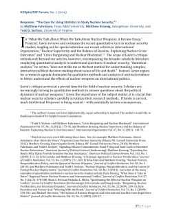 H-Diplo/ISSF Forum, No. 2 (2014)