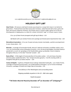 holiday gift list - Majella Home Cooking