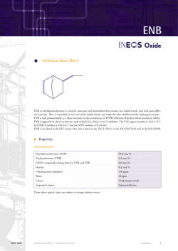 TDS - Ineos