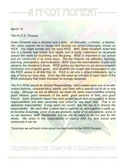 March 10th - Ancillae