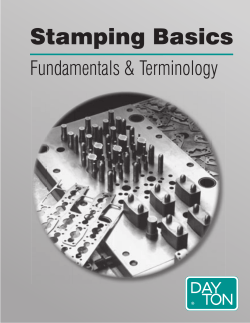 Stamping Basics - Dayton Lamina Corporation