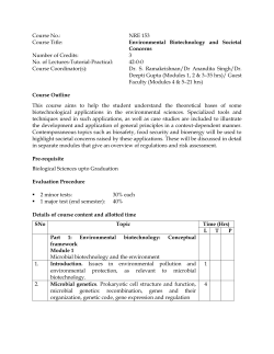 Course No. - TERI University