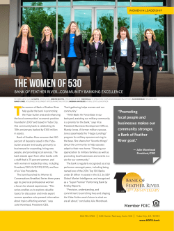 The women of 530 - Bank of Feather River