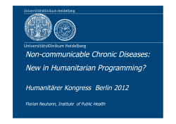 Neuhann Humanitarian Congress NCDs .pptx