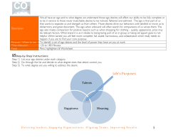 Purpose Venn Diagram
