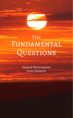 Fundamental Questions