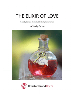 The Elixir of Love - Houston Grand Opera